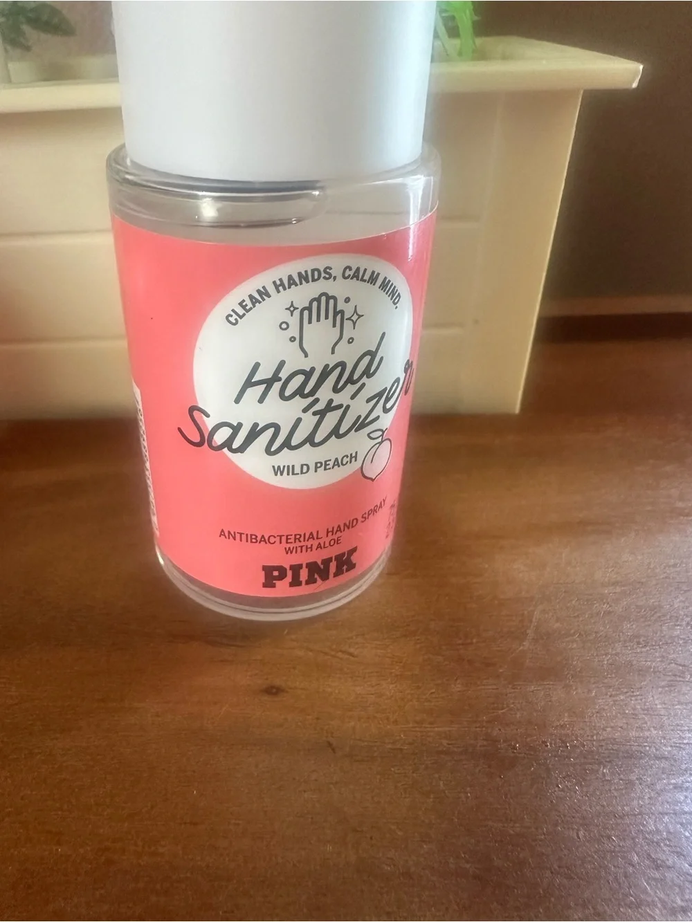 PINK Victoria's Secret Pink Hand Sanitizer with Pink Silicone Holder set